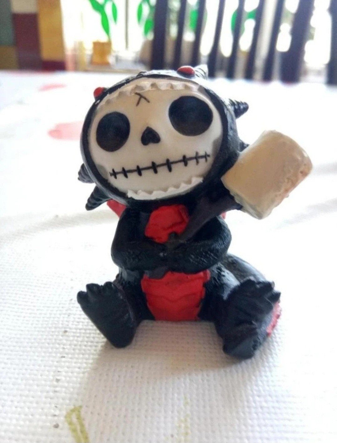 FurryBones Scorchie de Zwarte Draak, Ophalen of Verzenden, Zo goed als nieuw
