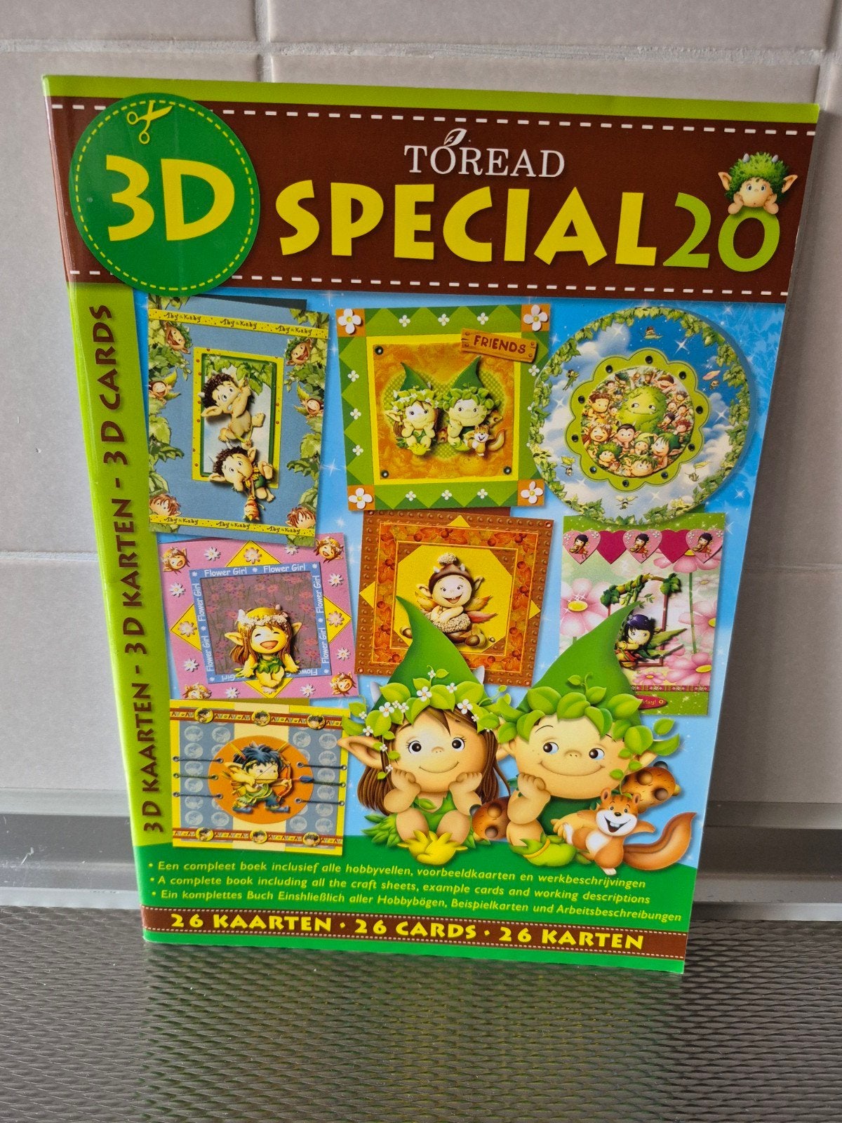 3D KAARTEN MAKEN BOEK NIEUW, Ophalen, Nieuw, Overige thema's, Overige typen