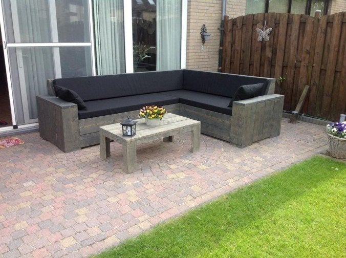 Douglas hoek Loungeset | loungebank tuin | Hoekbank, Ophalen of Verzenden, Nieuw