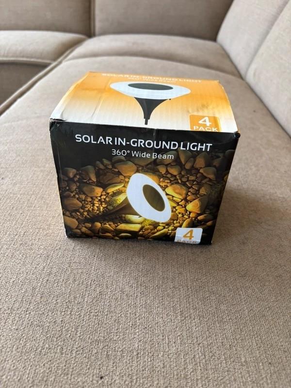 Zonne-energie grondspot 4-pack Nieuw, Ophalen, Zonne-energie, Kunststof, Minder dan 50 watt