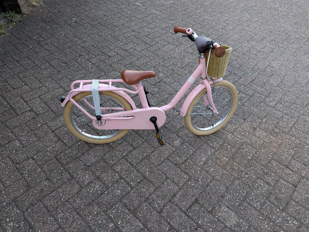 Tekoop: nette Puky meisjes fiets 18inch, Ophalen, Terugtraprem, Puky, 16 tot 20 inch