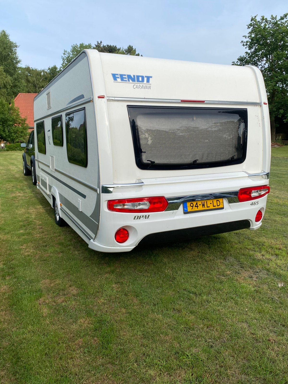 Fendt OPAL 465 SFB 2015 nagenoeg nieuwstaat!!, Caravans en Kamperen, Caravans, Omvormbare zithoek, Rondzit, Particulier, Schokbreker