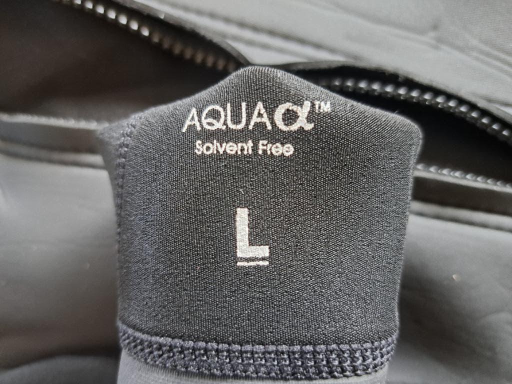 Olaian dames Wetsuit jasje L Aqua Alpha Solvent Free Maat L, Overige merken, Wetsuit, Ophalen of Verzenden, Zo goed als nieuw