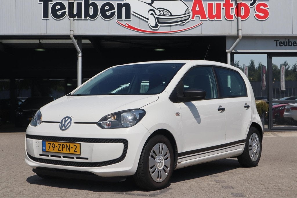 Volkswagen Up! 1.0 take up! BlueMotion | Airconditioning | L, Auto's, Voorwielaandrijving, Euro 5, Stof, Gebruikt