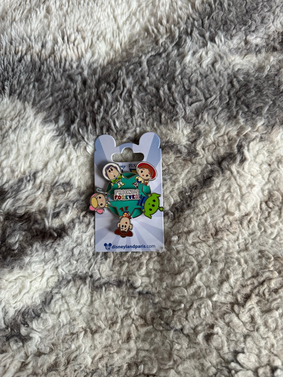 Disney Pixar Friends Forever Pin - Disneyland Parijs, Ophalen of Verzenden, Nieuw
