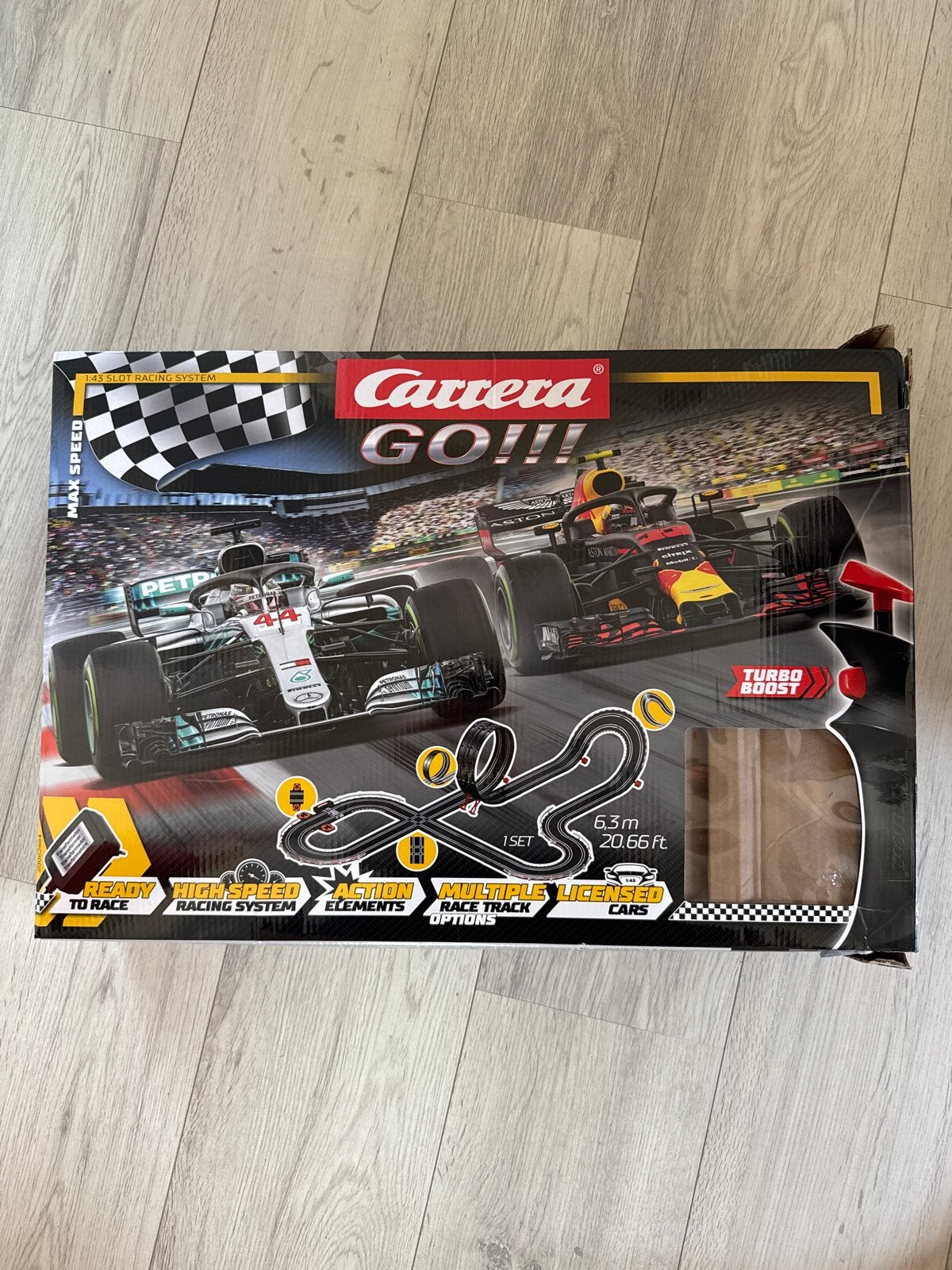 Carrera GO!!! Racebaan Max Speed - Formule 1, Kinderen en Baby's, Speelgoed | Racebanen, Ophalen, Racebaan, Carrera, Nieuw