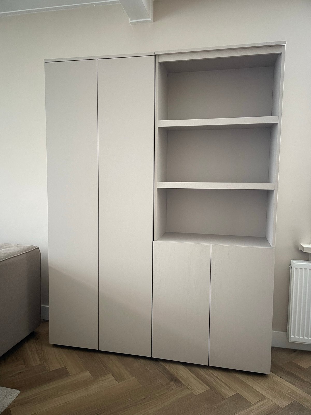 Zen Lifestyle Boekenkasten Kopenhagen Set van 2, Ophalen, 200 cm of meer, 150 tot 200 cm, Nieuw