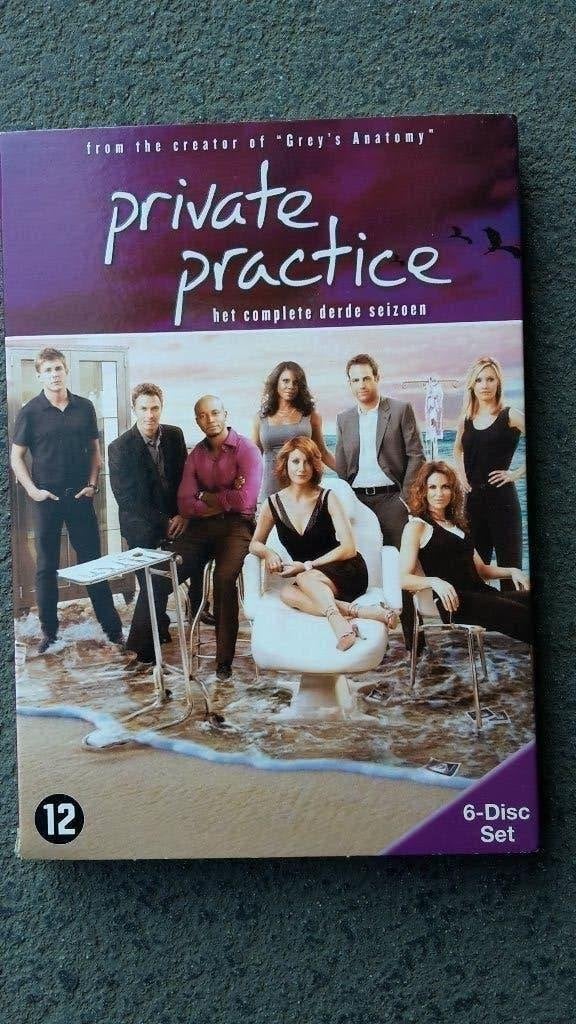 DVD box tv serie Private Practice Seizoen 3, Nederlands, Drama, Ophalen of Verzenden, Zo goed als nieuw