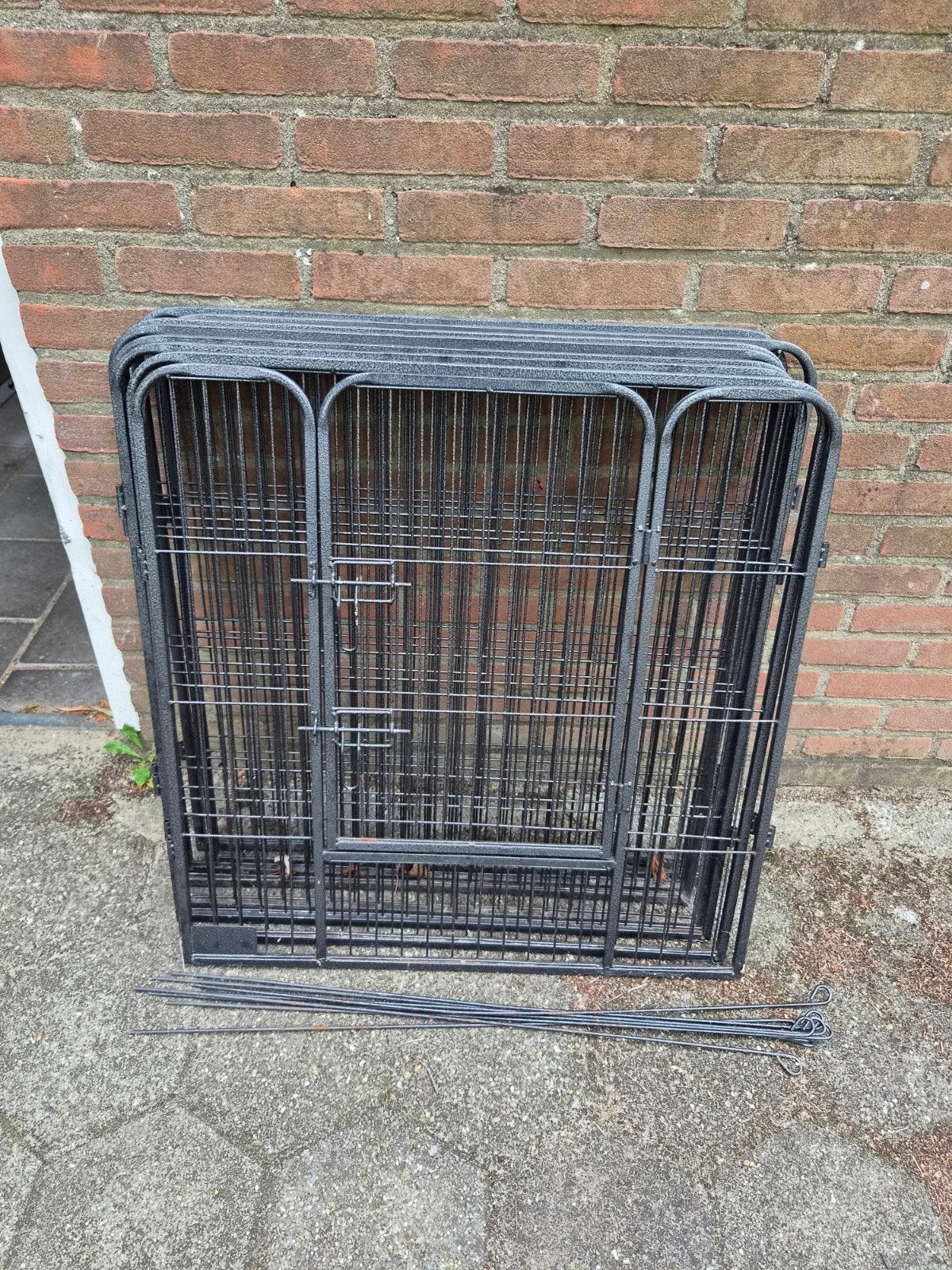 puppyren 80cm hoog, 8 panelen, 81 x 78 cm, Dieren en Toebehoren, Hondenhokken, Ophalen, Hondenkennel, 65 tot 100 cm, 110 cm of meer