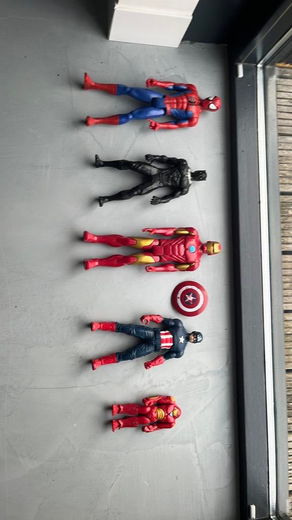 Marvel poppen, Ophalen of Verzenden, Zo goed als nieuw