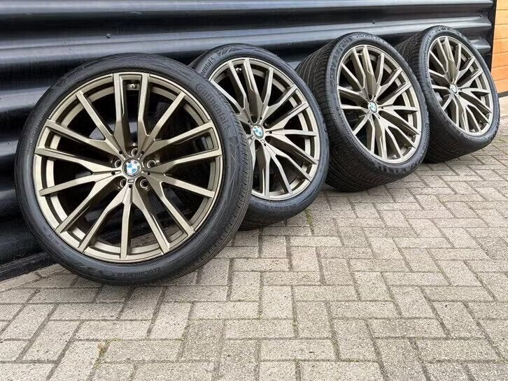 Foto 7 van 22” Orig Bmw Styl 742M G05 X5 X6 G06 velgen banden