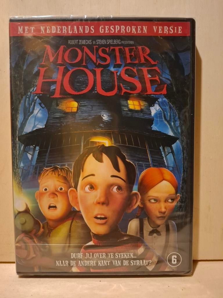 Monster House
(Nieuw)‧ Horror/Komedie ‧ DVD, Cd's en Dvd's, Dvd's | Tekenfilms en Animatie, Tekenfilm, Amerikaans, Ophalen of Verzenden