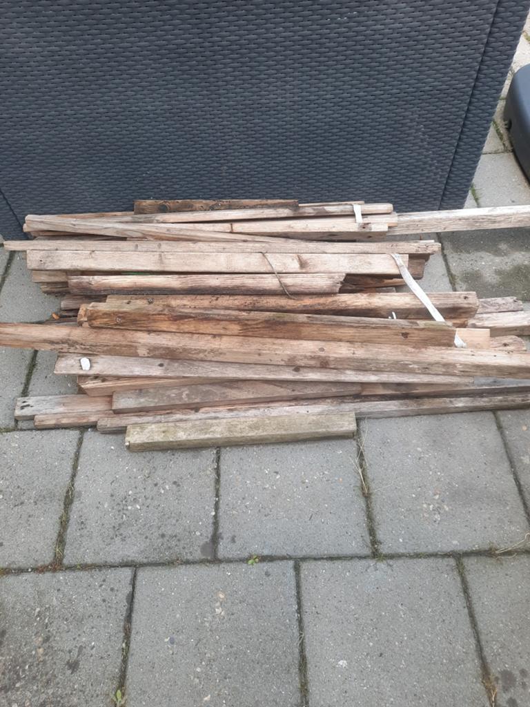 Gebruikte houten planken voor diverse gratis, Doe-het-zelf en Verbouw, Hout en Planken, Gebruikt, Minder dan 25 mm, Ophalen of Verzenden