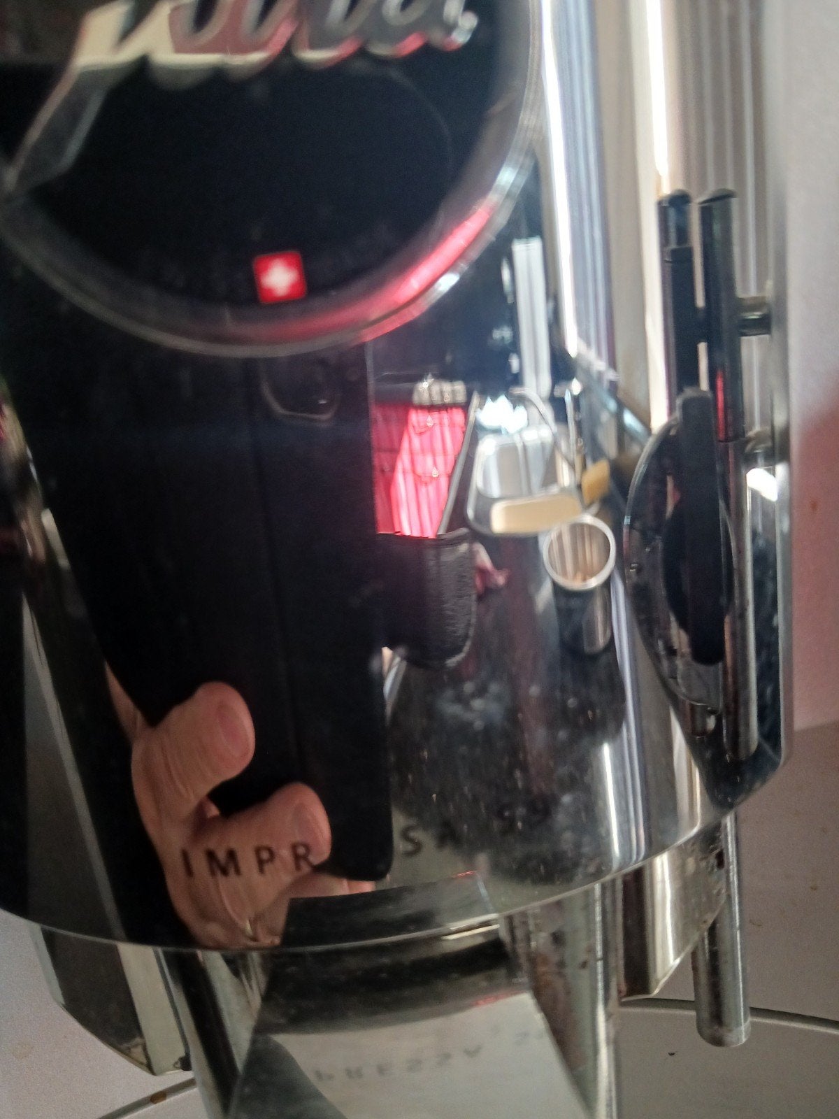 Jura koffie  bonen apparaat, Ophalen