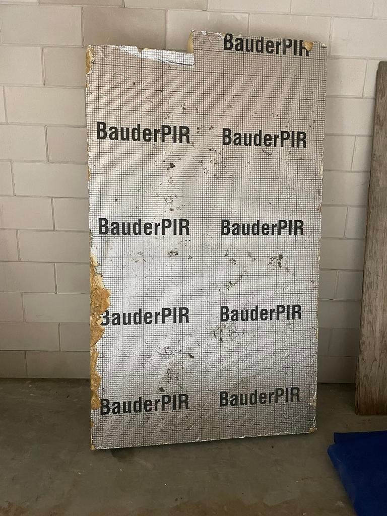 Pir isolatie 15 cm dik 1,20x2 meter, Ophalen, Zo goed als nieuw