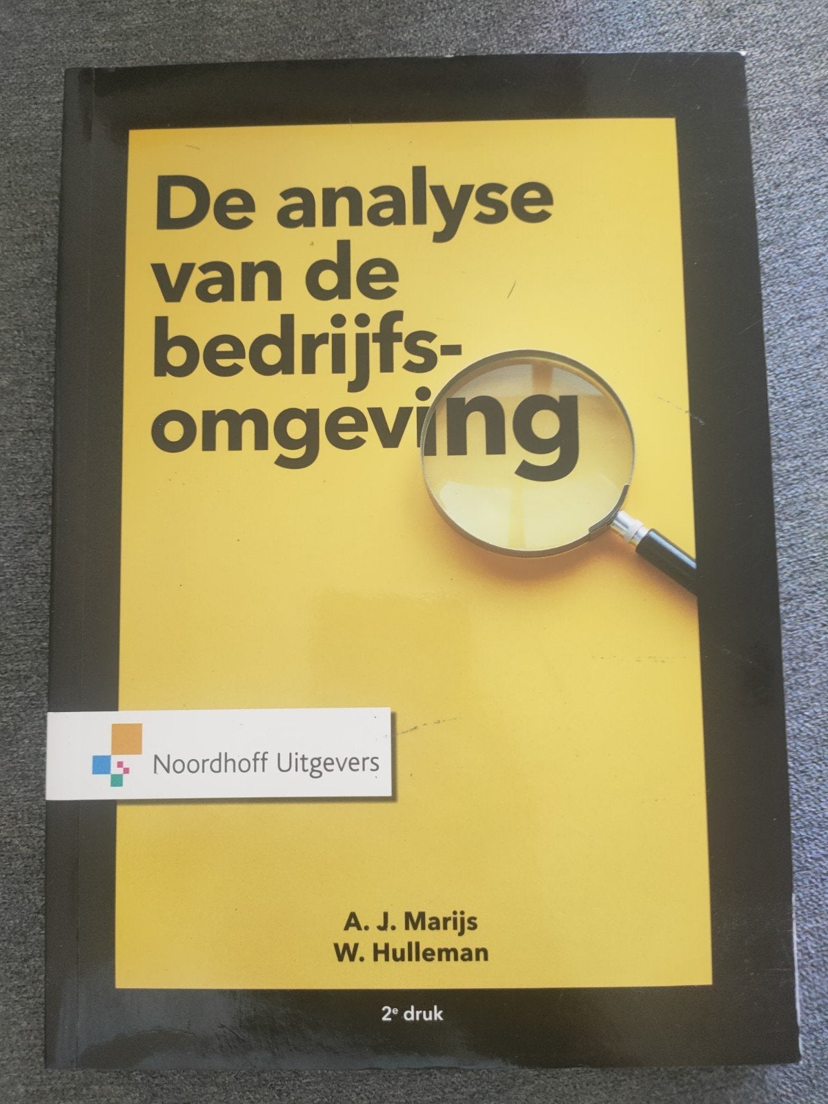 A.J. Marijs - Analyse van de bedrijfsomgeving, A.J. Marijs; W. Hulleman, Ophalen of Verzenden, Zo goed als nieuw, Economie en Marketing