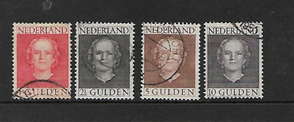 Mrt no 534-37 gestempeld  zie scans, Postzegels en Munten, Ophalen of Verzenden, Gestempeld