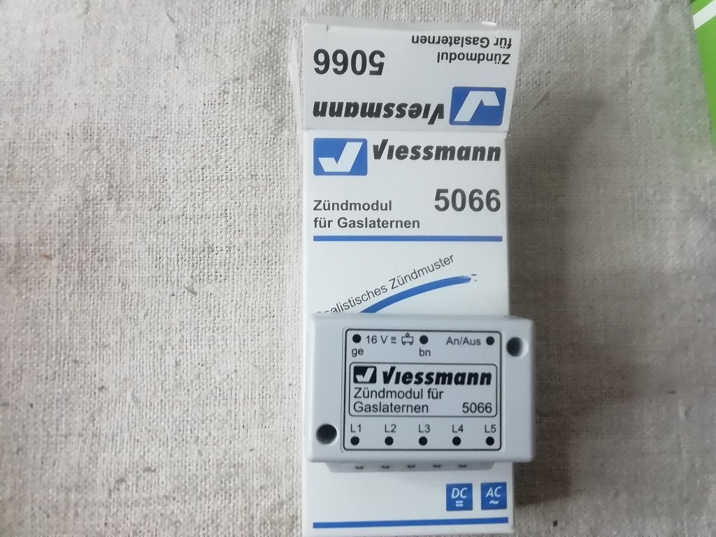 Viessmann Spur N/HO Zündmodel Gaslaternen. Art. 5066 NEU, Hobby en Vrije tijd, Overige merken, Gelijkstroom, Overige typen, Nieuw