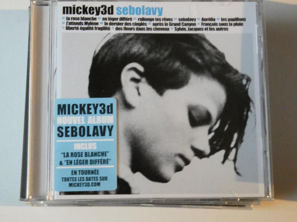 Mickey 3D - Sebolavy mickey3d, Cd's en Dvd's, Cd's | Franstalig, Gebruikt, Verzenden