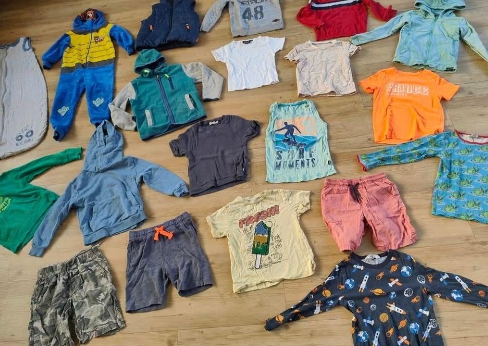 20-delig kledingpakket jongen maat 110 116 paw patrol, Ophalen of Verzenden, Gebruikt, Jongen