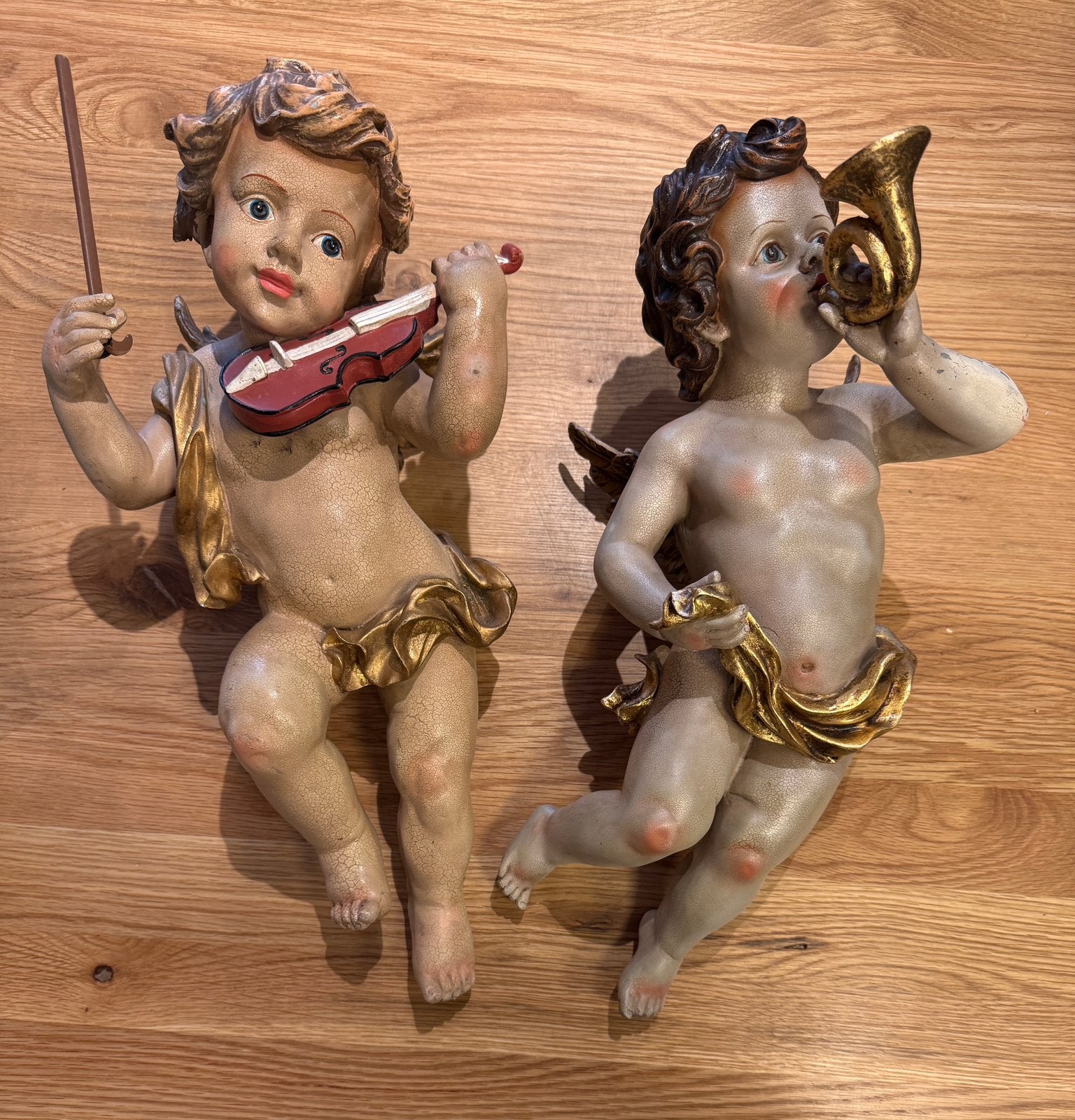 Vintage Putti's / Engelen, Ophalen, Zo goed als nieuw