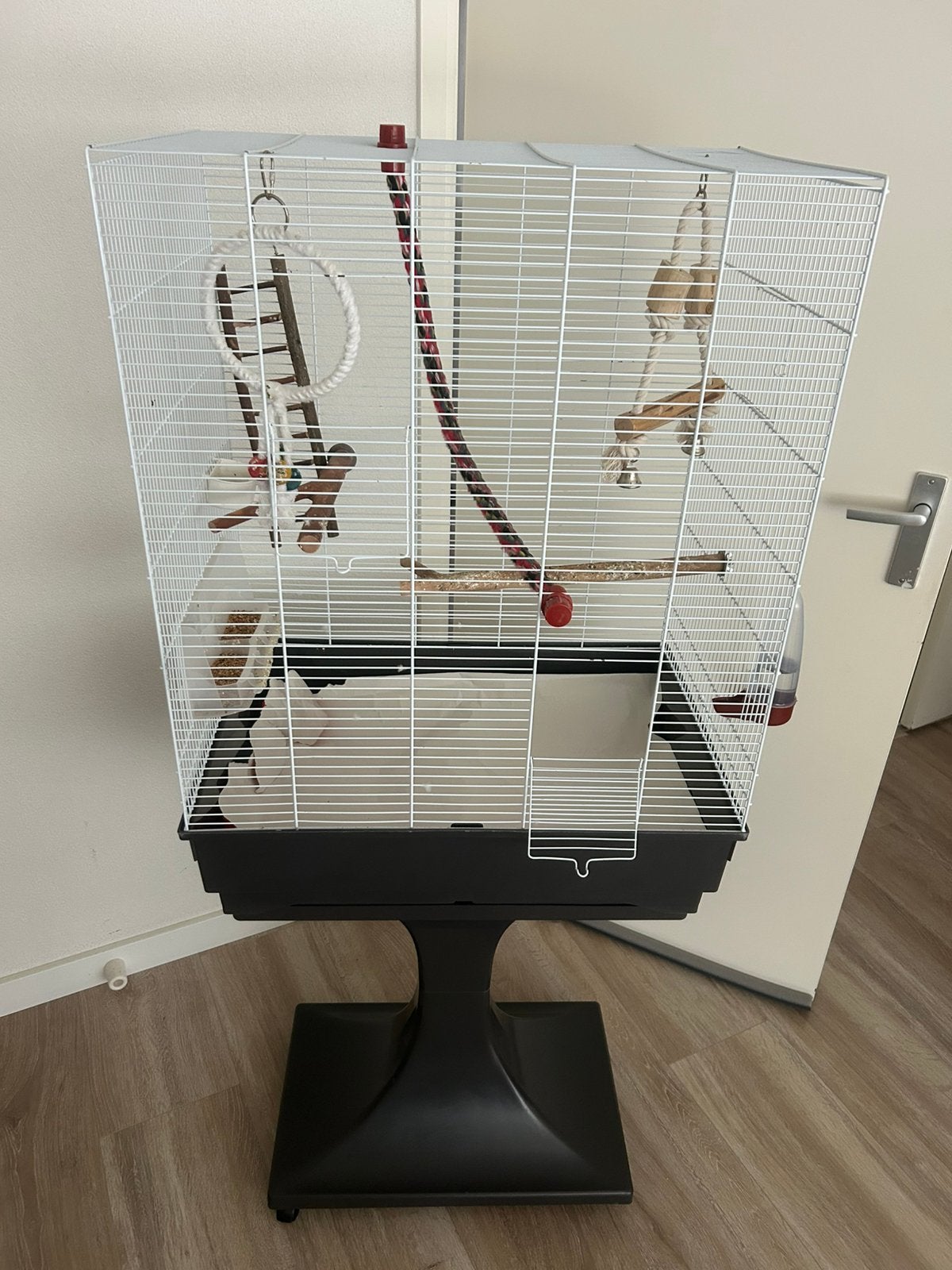 Vogelkooi, Ophalen, Gebruikt, Metaal, Vogelkooi