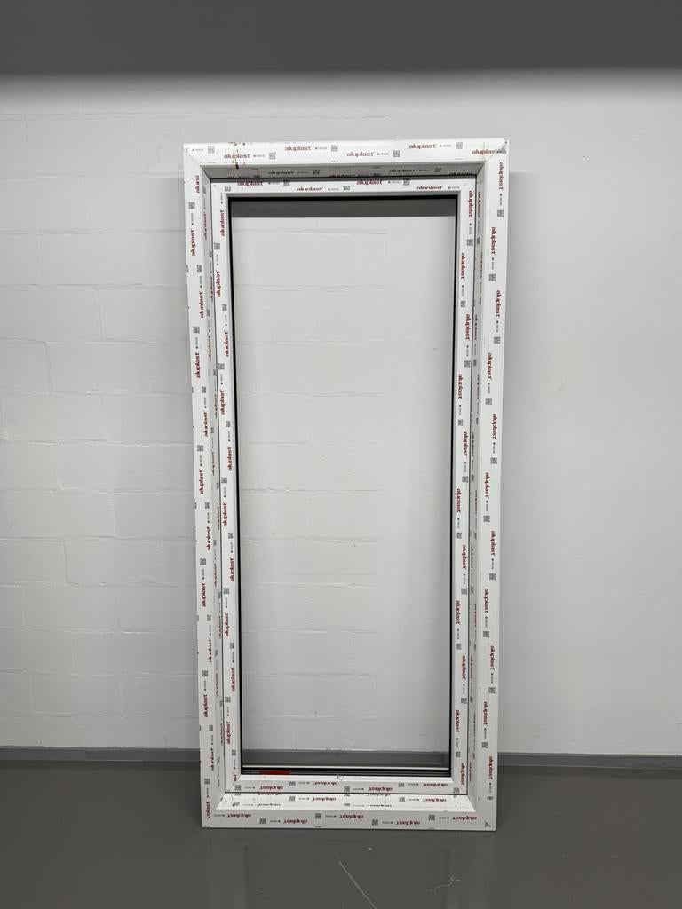 Wit raamkozijn draai kiep 94x211, Doe-het-zelf en Verbouw, 75 tot 150 cm, Kunststof, Raamkozijn, Nieuw