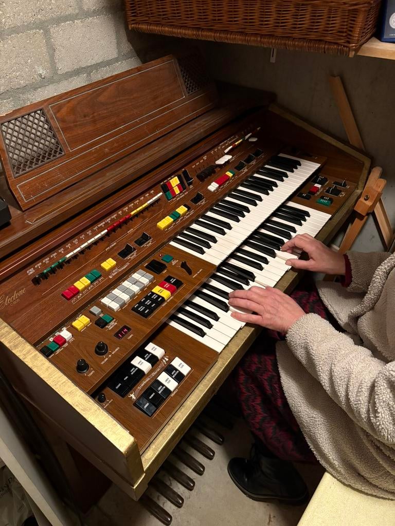 Yamaha Electone C 605, Ophalen, Gebruikt, 2 klavieren, Orgel