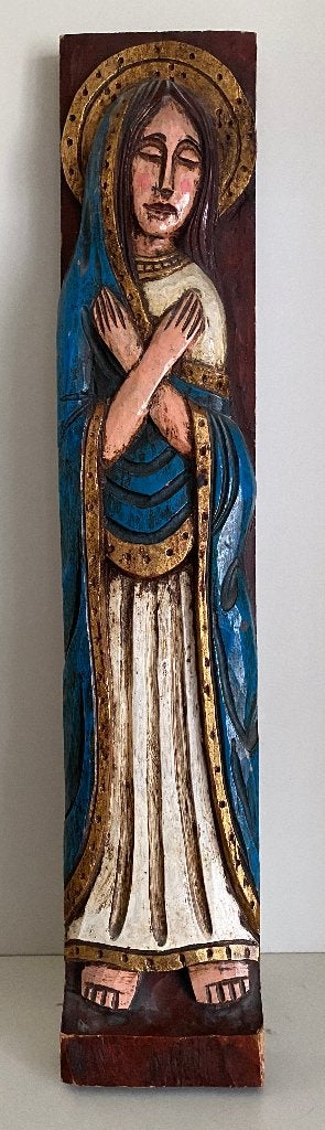 Maria afbeelding houtsnijwerk, Ophalen, Gebruikt, Beeld(je), Christendom | Katholiek