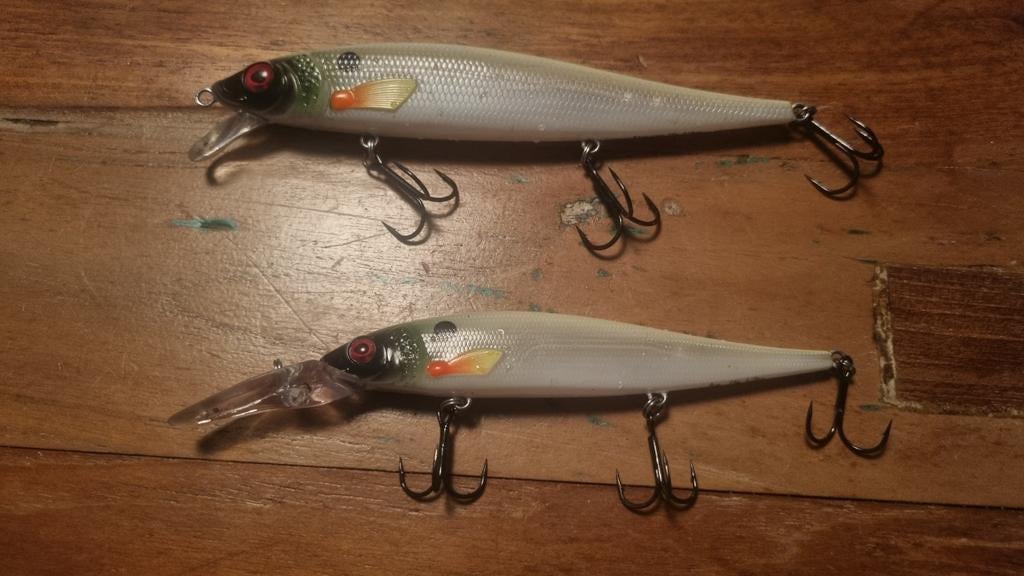 2x Westin twitchbaits, Ophalen of Verzenden, Zo goed als nieuw, Overige typen