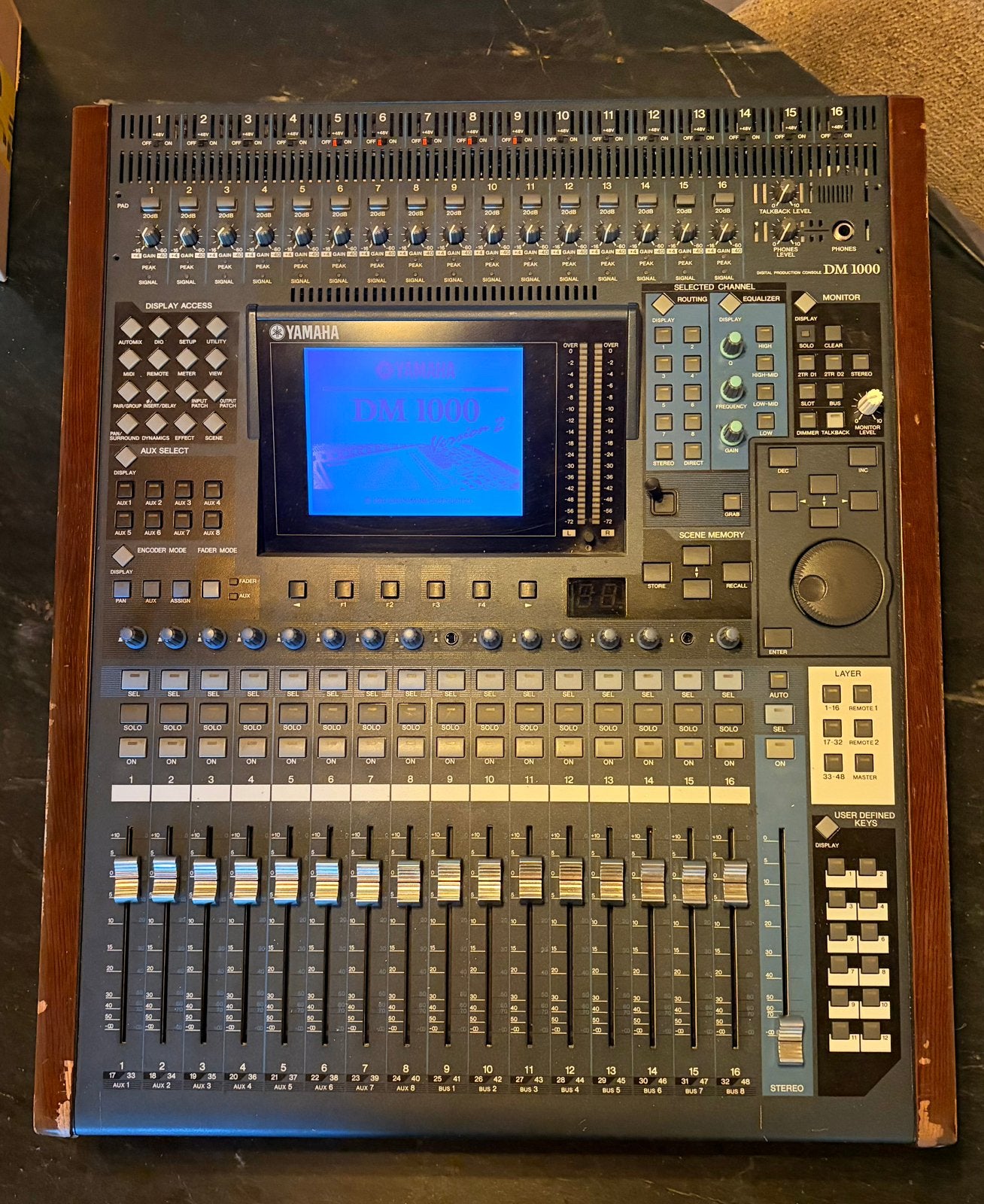 Yamaha DM1000 version 2, Muziek en Instrumenten, Ophalen, Gebruikt, 20 kanalen of meer, Microfooningang