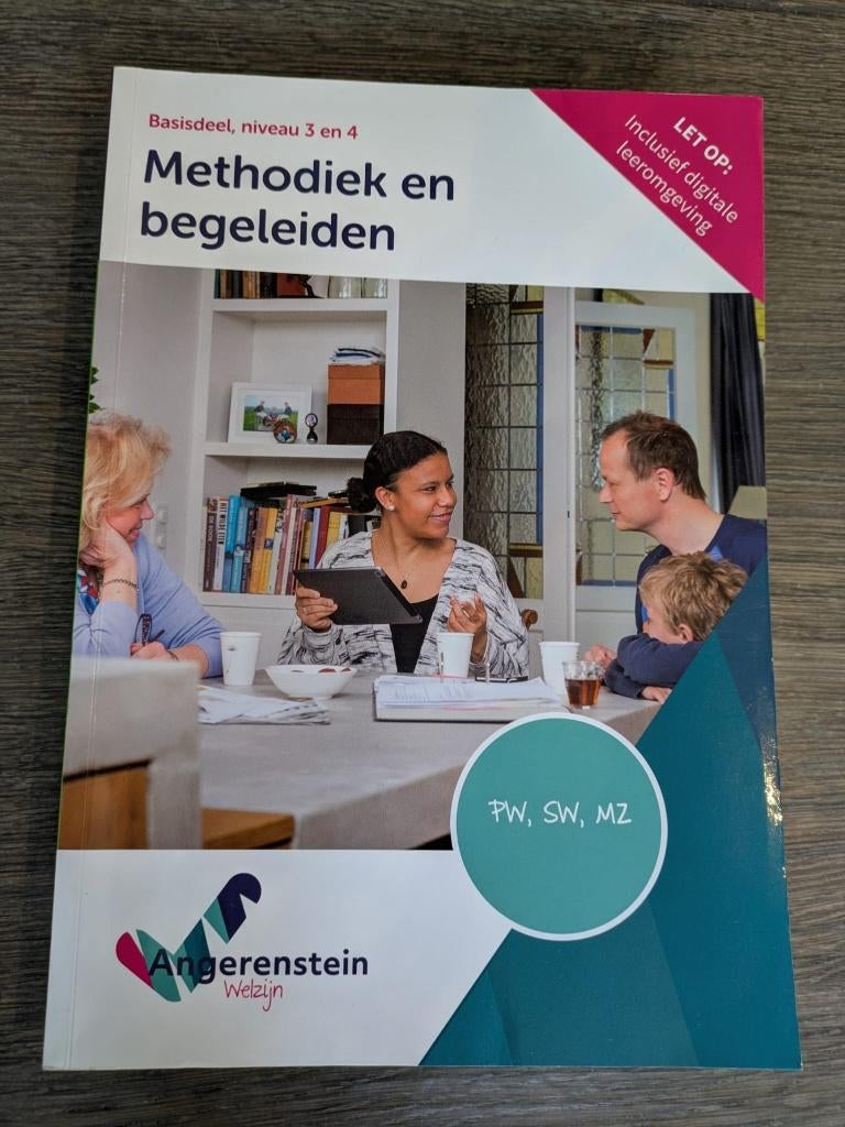 Boek 'Methodiek en begeleiden.', Boeken, Schoolboeken, VMBO, Nieuw, Ophalen of Verzenden, Huishoudkunde of Verzorging
