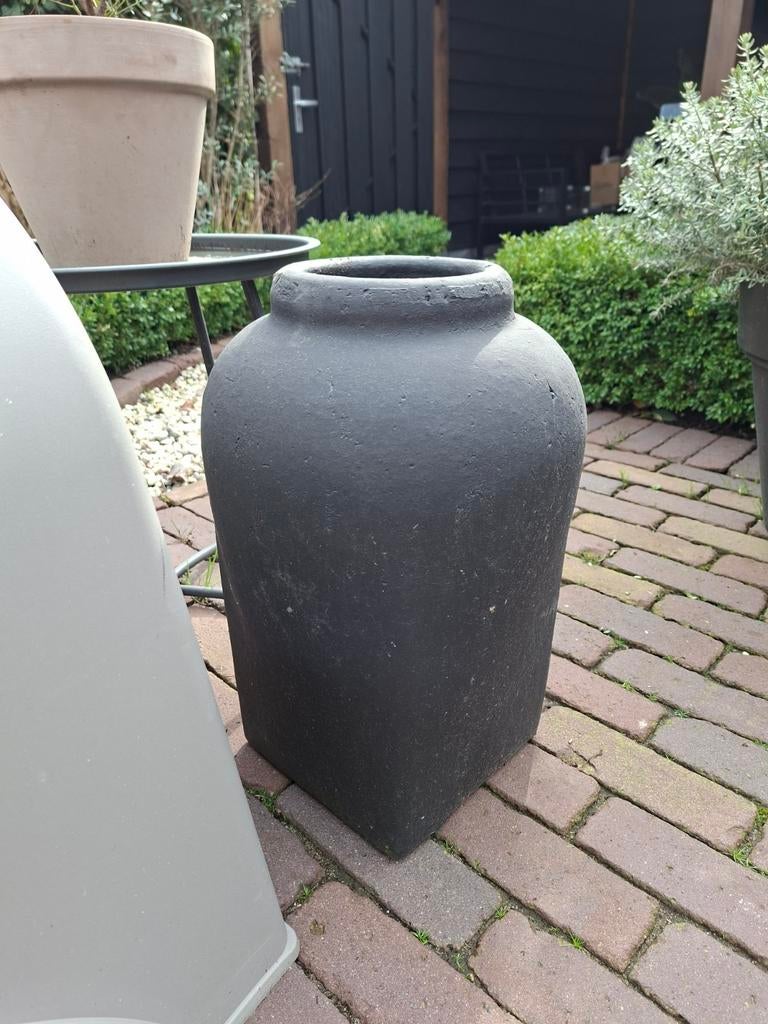 Grote pot, 150 liter of meer, Ophalen