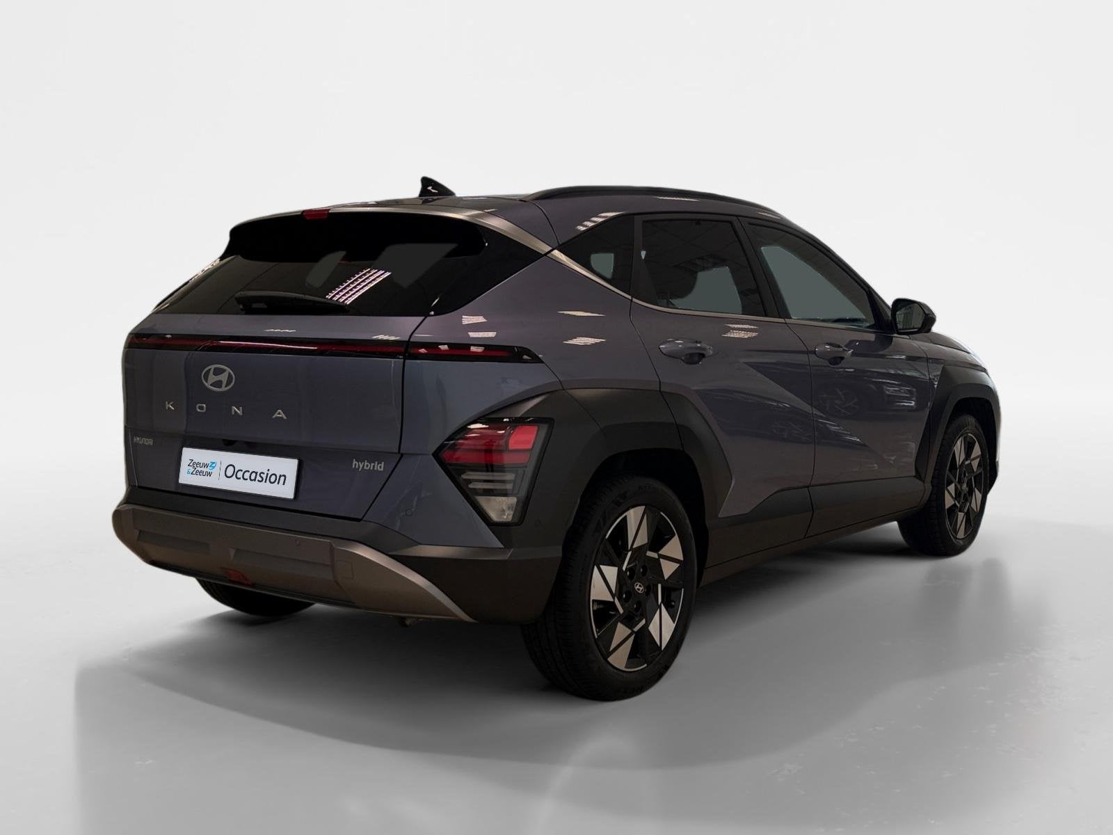 Hyundai Kona 1.6 HYBRID | PREMIUM | AUTOMAAT | NL-AUTO | DEA, 137 pk, Gebruikt, Euro 6, Blauw