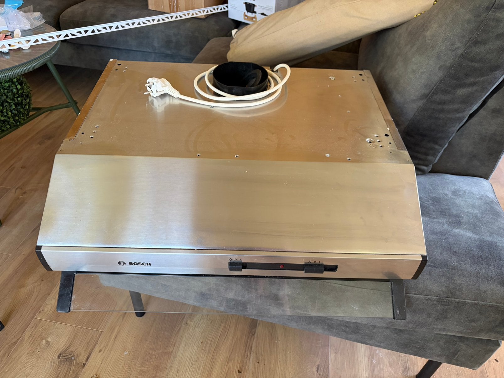 Bosch DUL60FA50 onderbouw afzuigkap, Witgoed en Apparatuur, Ophalen of Verzenden, Zo goed als nieuw, Inbouw, Onderbouw afzuigkap