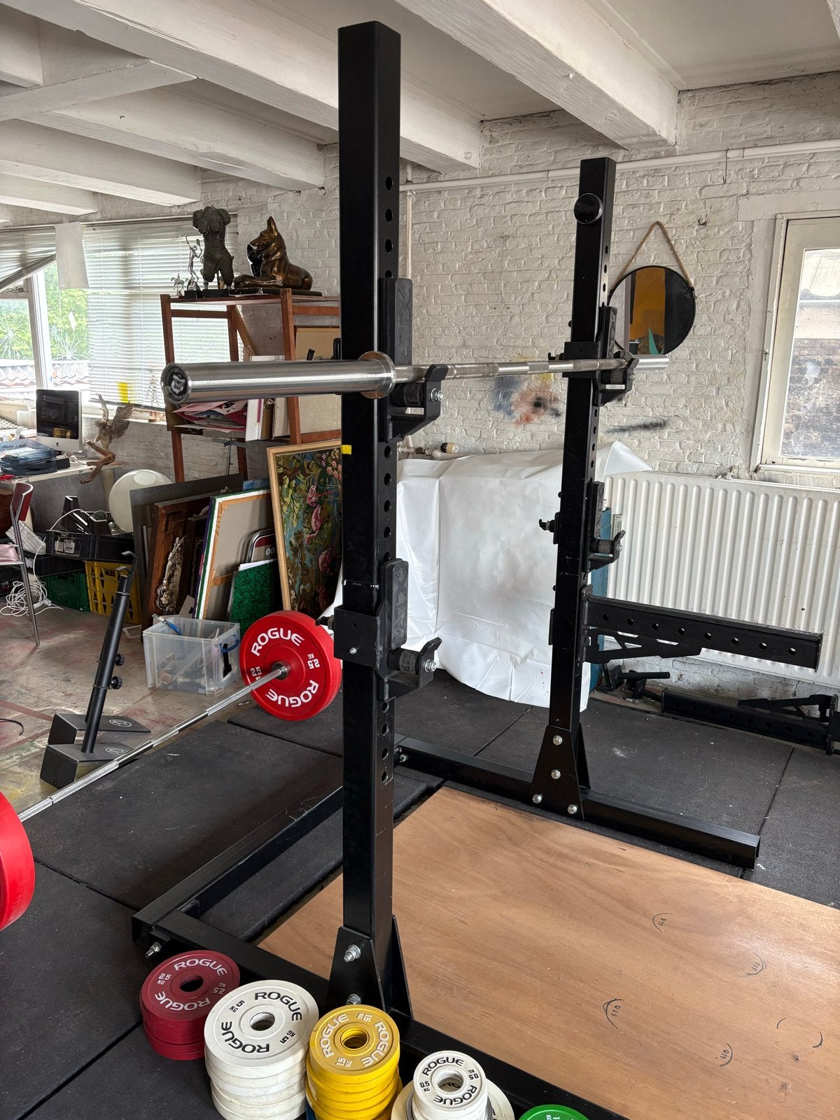 Robuust Squat Rek, Ophalen, Gebruikt, Benen, Overige typen