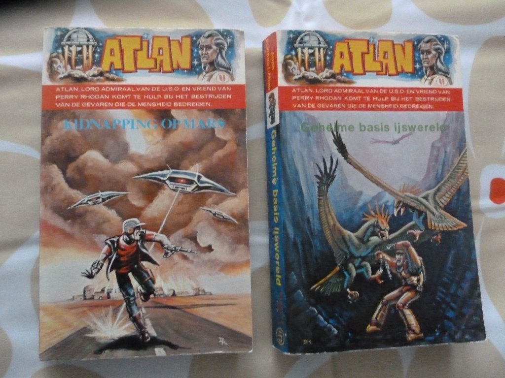 Atlan - Geheime basis ijswereld / Kidnapping op Mars, Ophalen of Verzenden, Gelezen