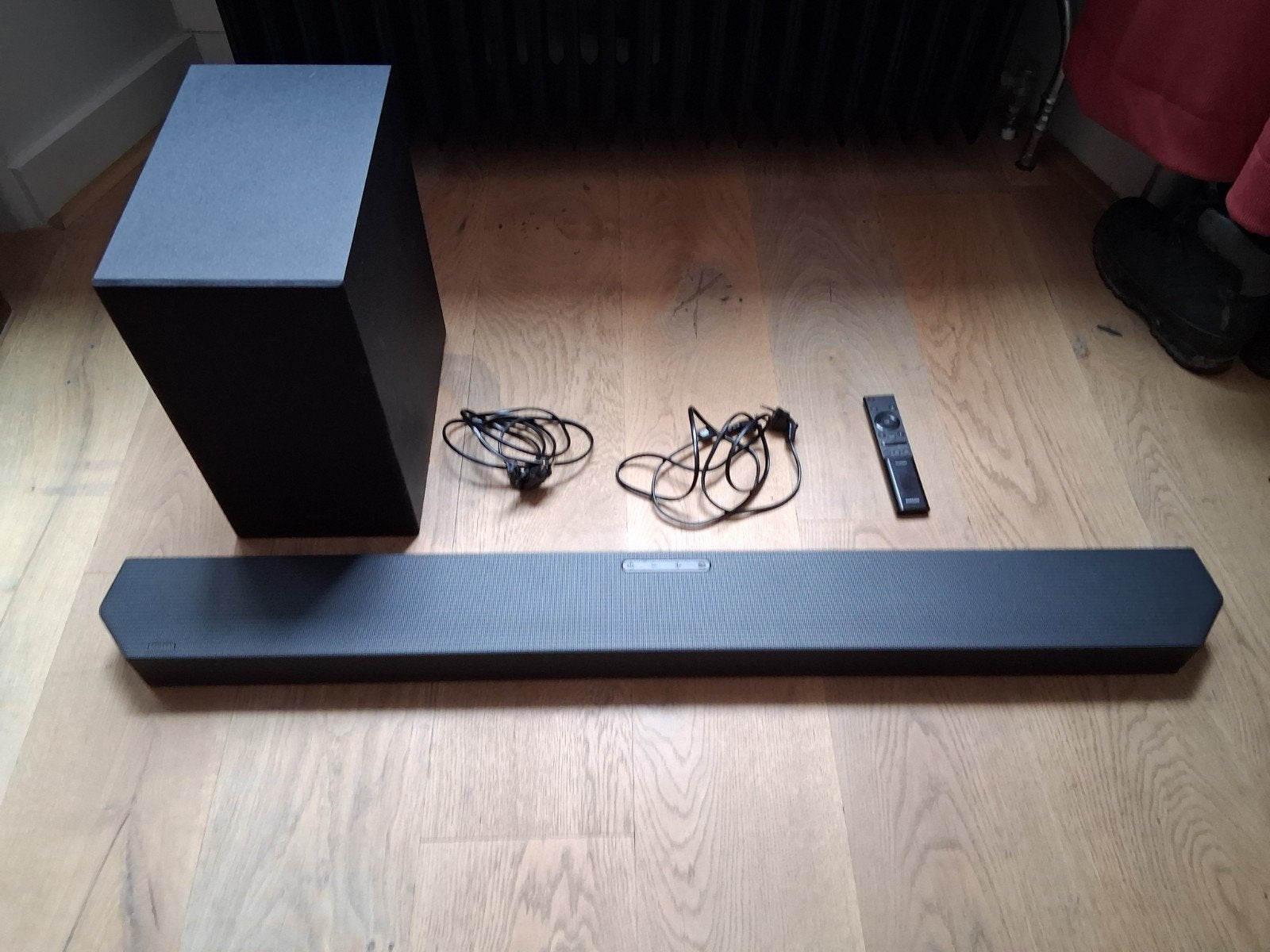 Samsung soundbar HW-Q600F met draadloze subwoofer, Ophalen of Verzenden, Bluetooth, Zo goed als nieuw
