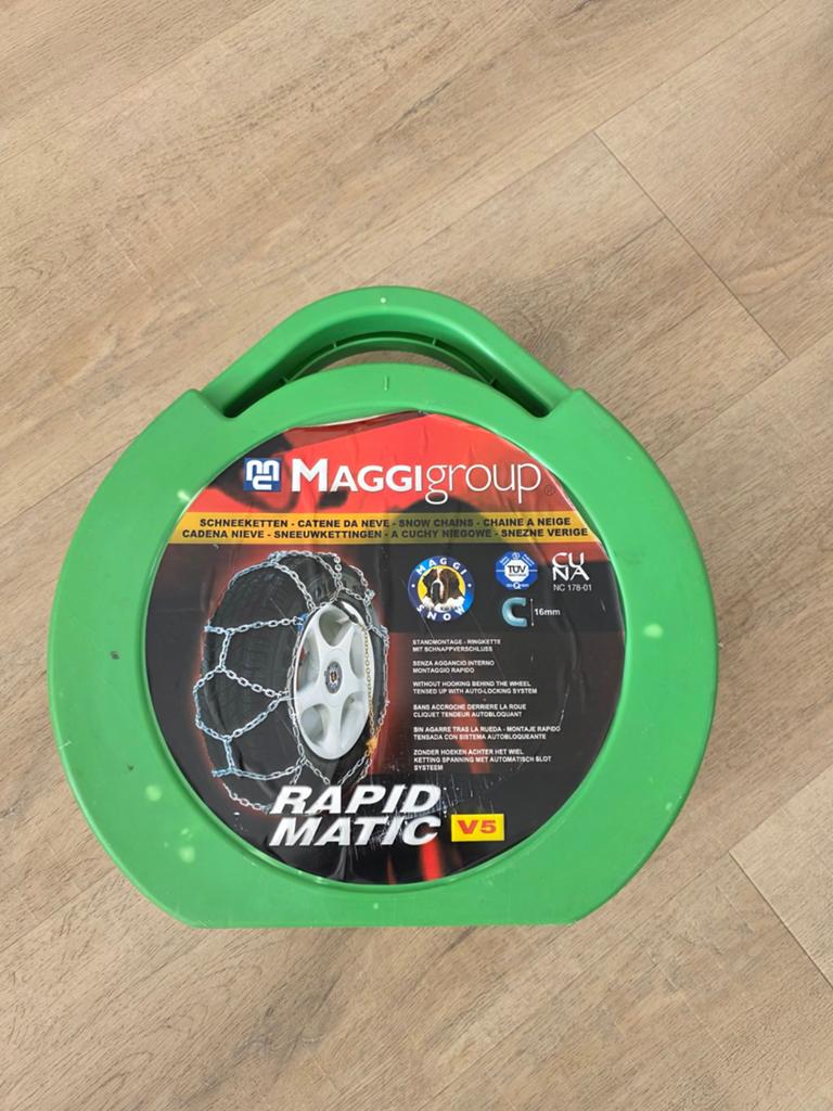 MaggiGroup Rapid Matic V5 Sneeuwkettingen, Auto diversen, Sneeuwkettingen, Ophalen of Verzenden, Gebruikt