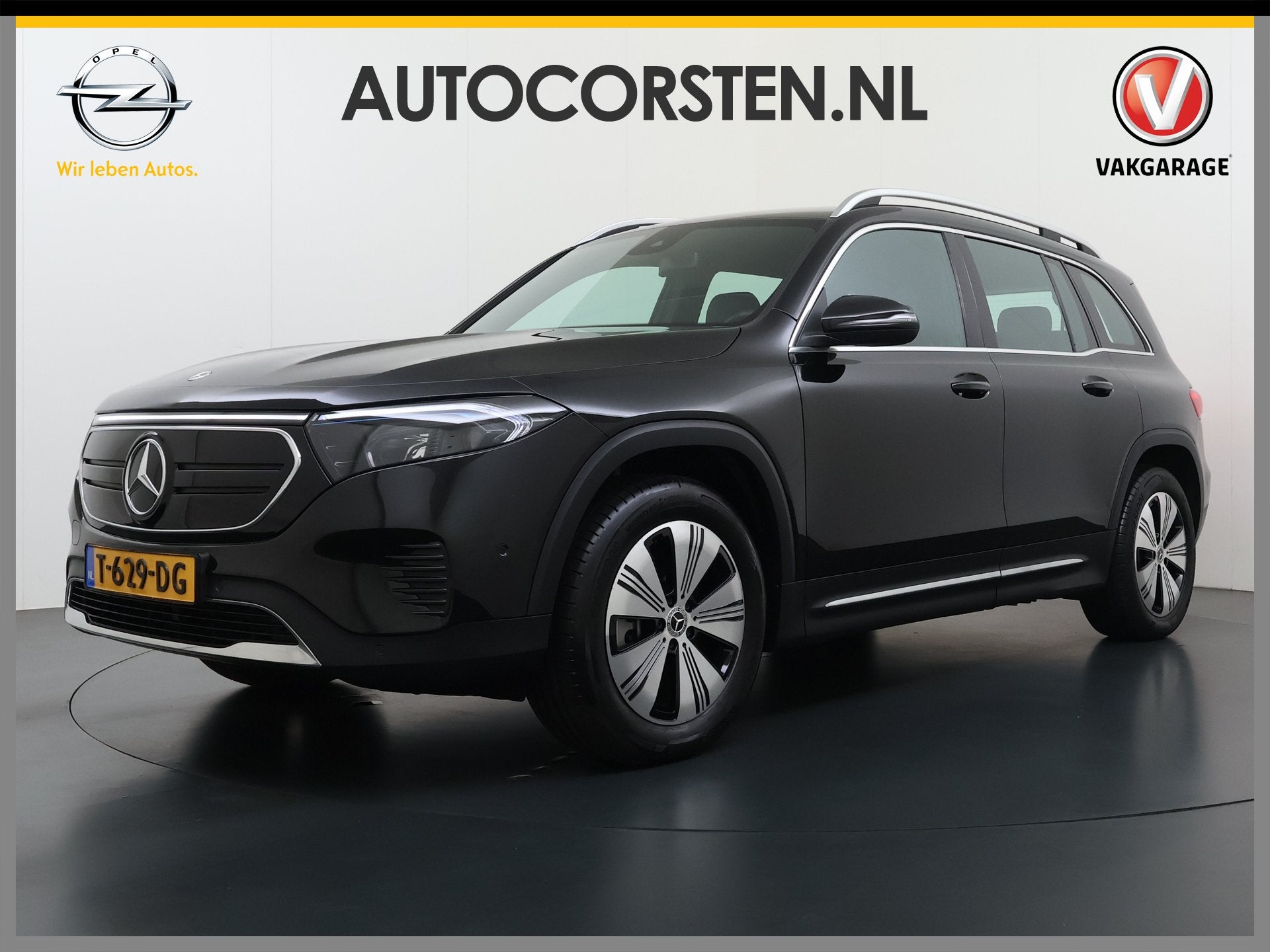 Mercedes-Benz EQB 250 69kWh SOH 97% Camera Apple Carplay And, Auto's, Gebruikt, 190 pk, Zwart, Origineel Nederlands
