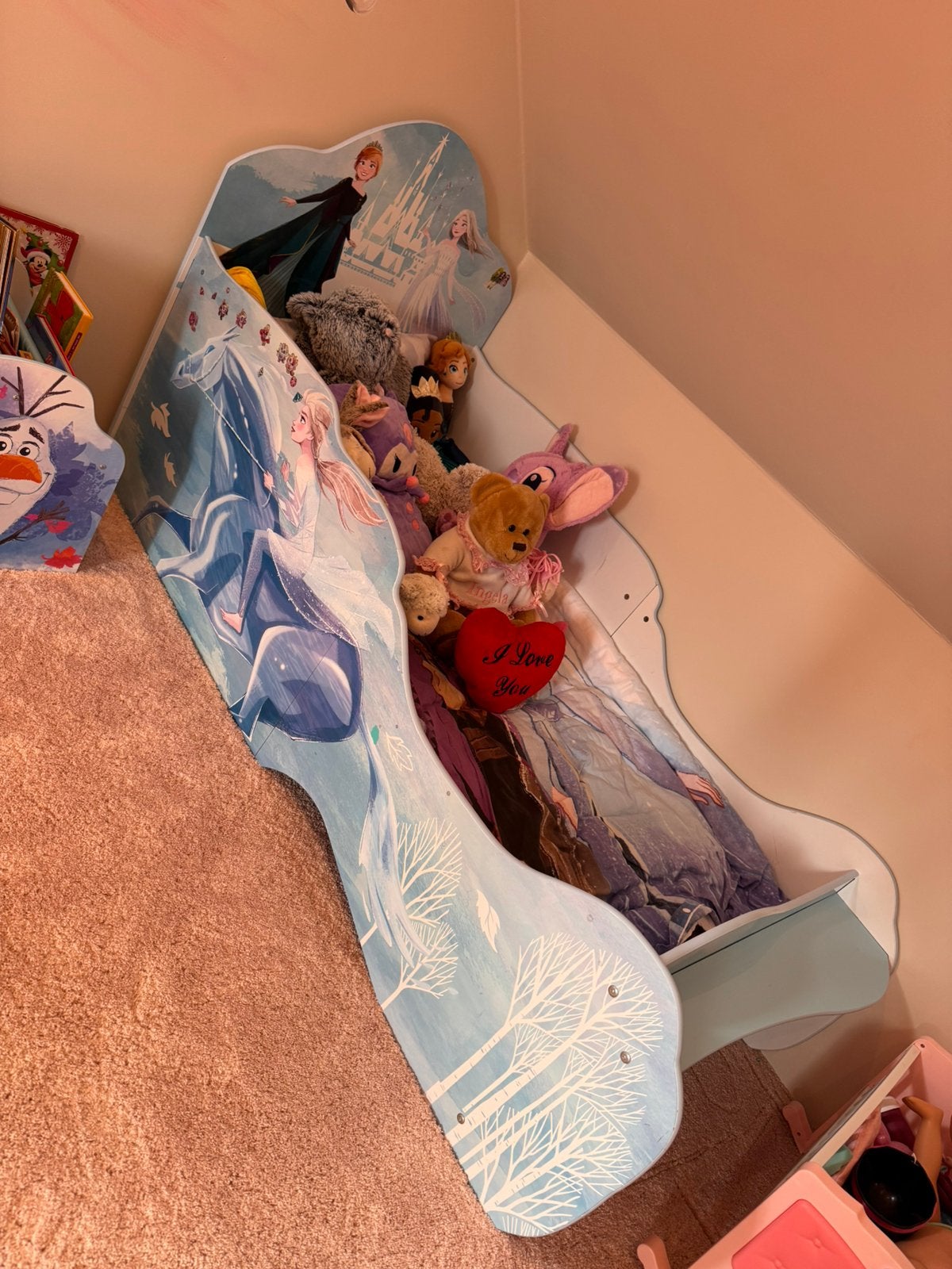 Frozen slaapkamer, Ophalen of Verzenden, Zo goed als nieuw, 180 cm of meer, 85 tot 100 cm