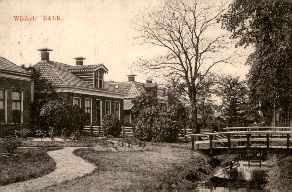 Balk Wijckel # 820, Verzamelen, Verzenden, Voor 1920, Gelopen, Friesland
