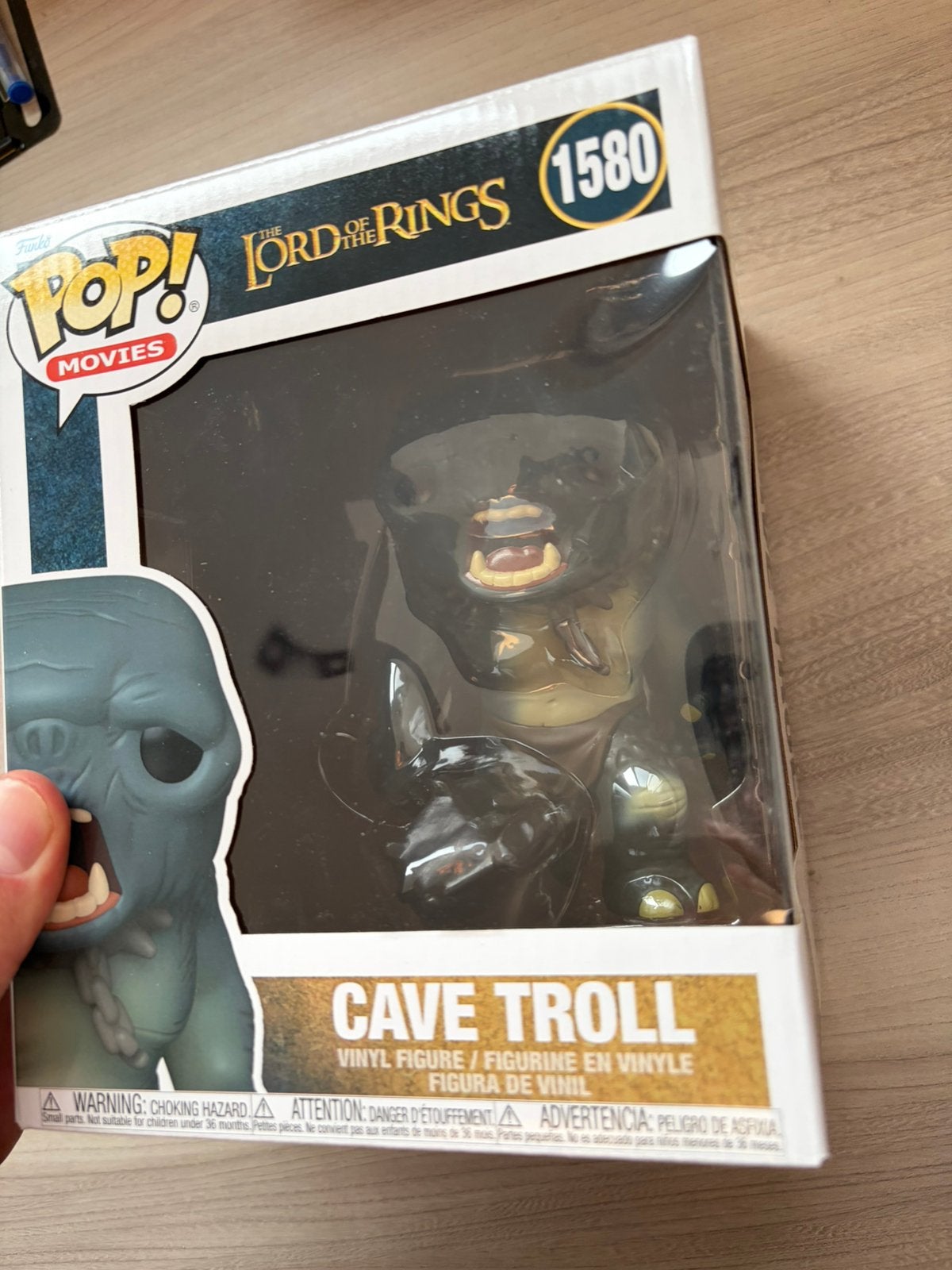 Funko Pop! Movies – Cave Troll #1580 | The Lord of the Rings, Funko Europe, Ophalen of Verzenden, Actiefiguurtje, 4th floor, 1 Queen Caroline St, London W6 9YN, Verenigd Koninkrijk