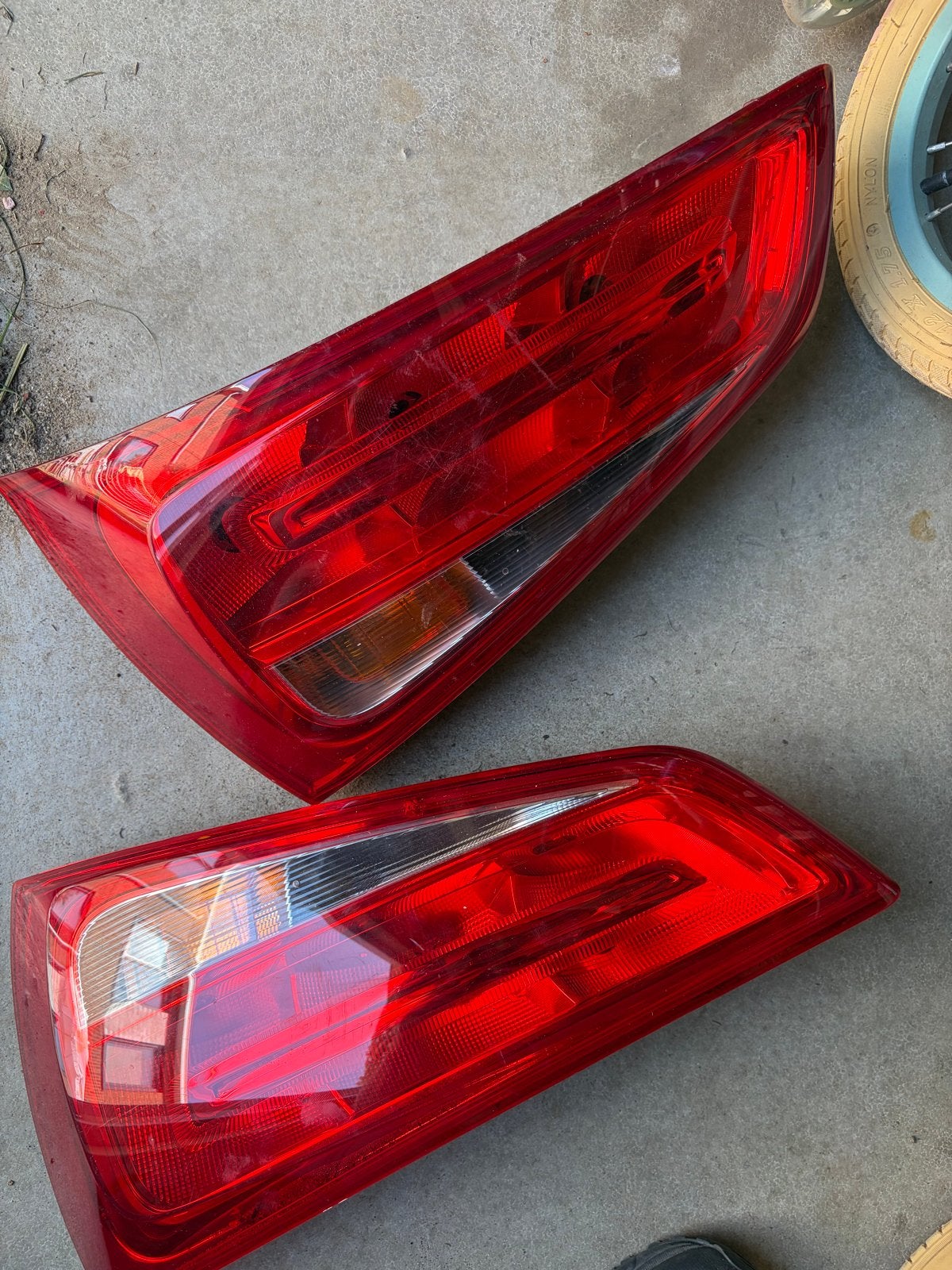 Audi A1 Achterlicht (set van 2), Ophalen of Verzenden, Gebruikt, Audi