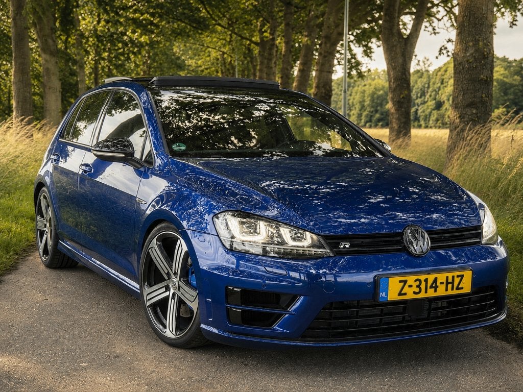 Volkswagen Golf 2.0 TSI R|DSG|PANO|LANE|DCC|CAMERA|VOL OPTIE, Auto's, Volkswagen, Bedrijf, Golf, 4x4, ABS, Achteruitrijcamera