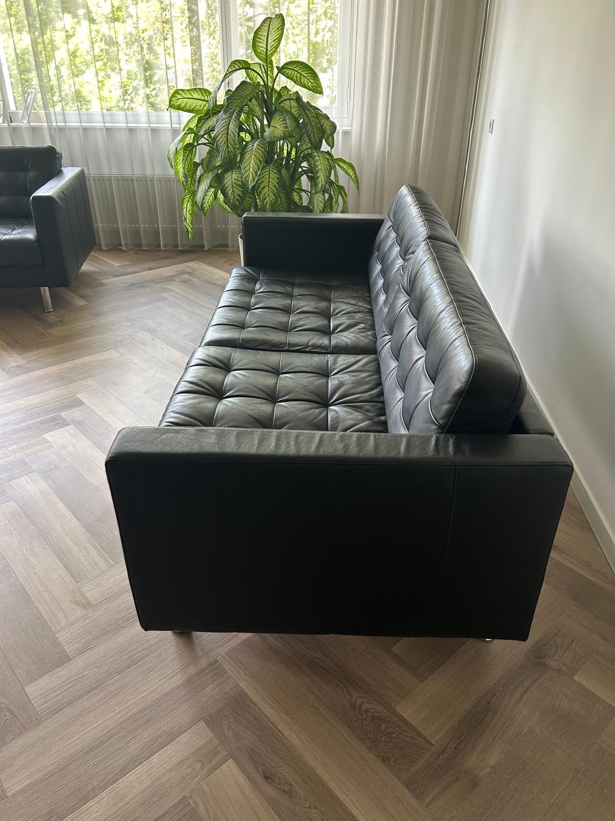 IKEA Landskrona 2-zitsbank + 3-zitsbank, Ophalen, 150 tot 200 cm, Tweepersoons, Zo goed als nieuw