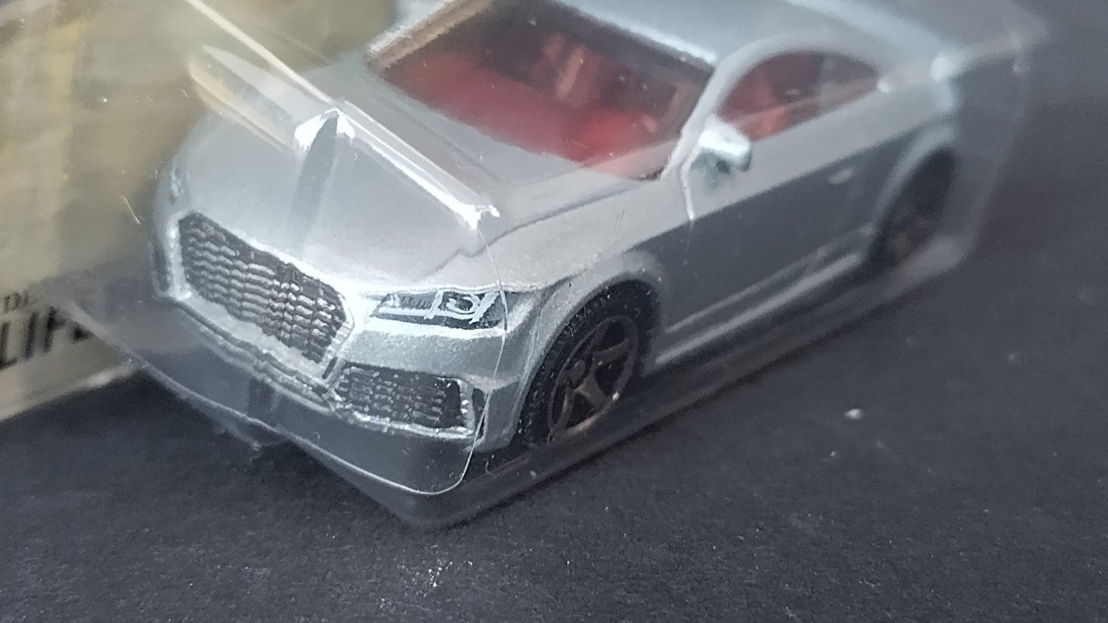 Audi TT RS Silver 1:64 3inch Matchbox Pol, Auto, Verzenden, ., Nieuw