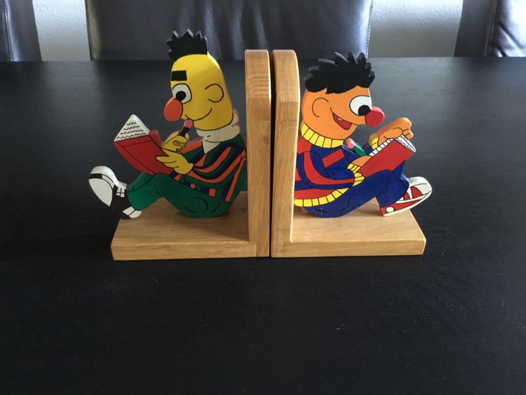 Boekensteunen van Bert en Ernie, Kinderen en Baby's, Ophalen, Gebruikt, Jongen of Meisje
