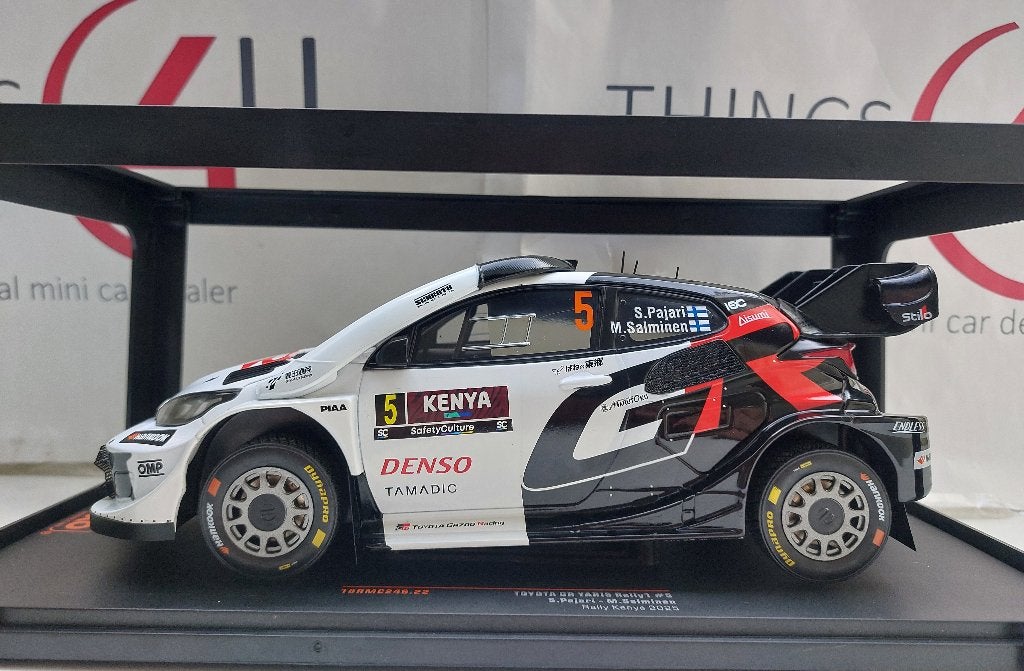 Ixo 1:18 Toyota GR Yaris Rally1 No.5 Rally Kenia 2025 Pajari, Ophalen of Verzenden, Nieuw, Auto, Overige merken