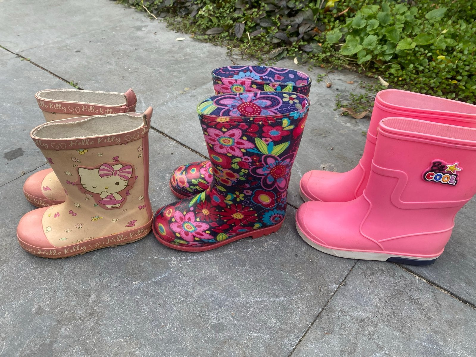 5 paar laarsjes voor jongens en meisjes - diverse maten, Ophalen of Verzenden, Gebruikt, Jongen of Meisje, Laarzen